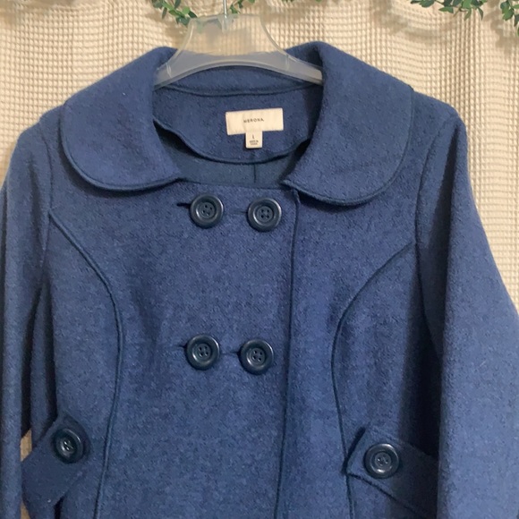 Merona blue short blazer jacket - Picture 2 of 5